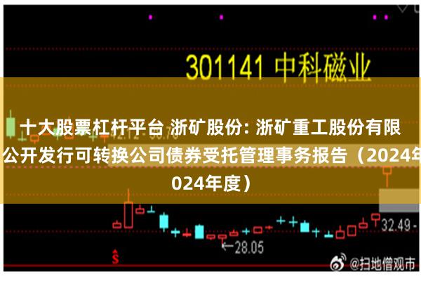十大股票杠杆平台 浙矿股份: 浙矿重工股份有限公司公开发行可转换公司债券受托管理事务报告(2024年度)